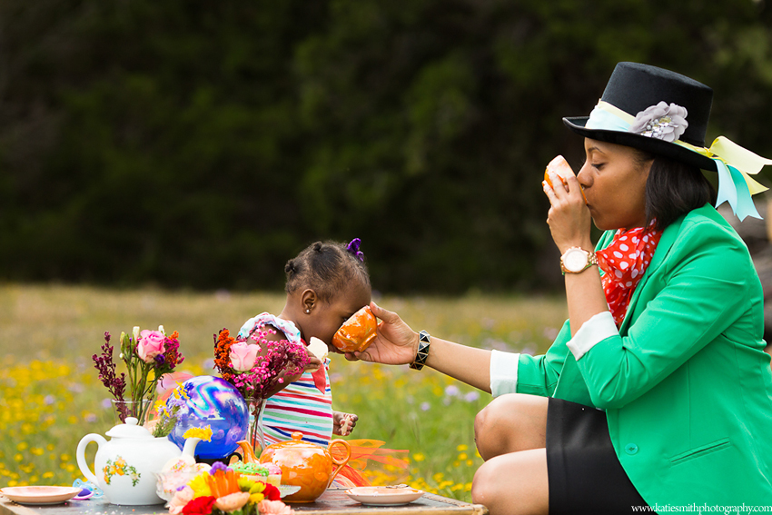 Creative Mother Daughter Portraits