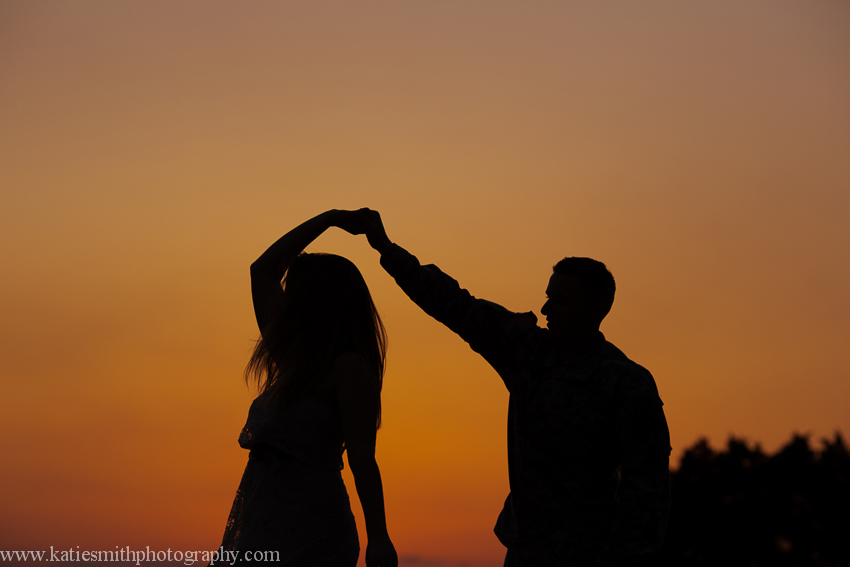 couple dance silhouette photography