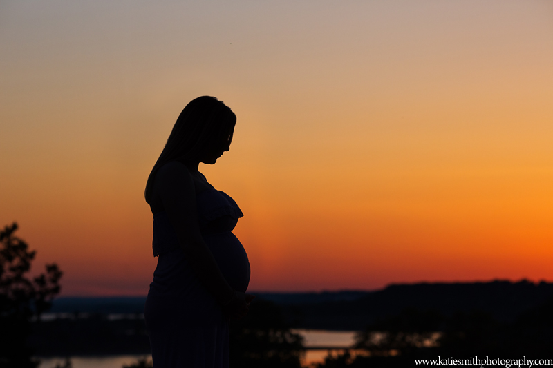 Maternity Silhouette Central Texas