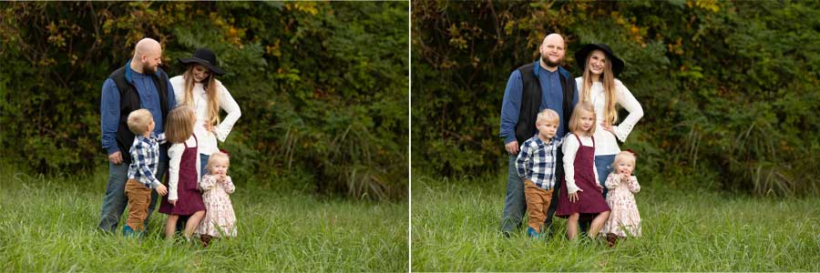 Newborn photoshoot - posed vs candid. What's the difference?