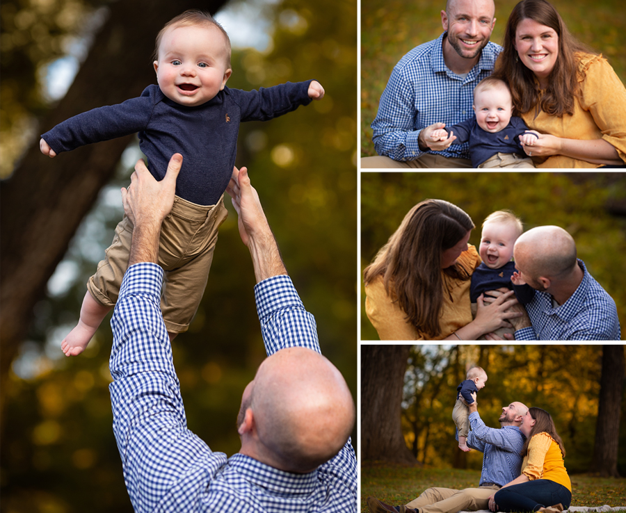 Cedarock Park Fall Family Portrait